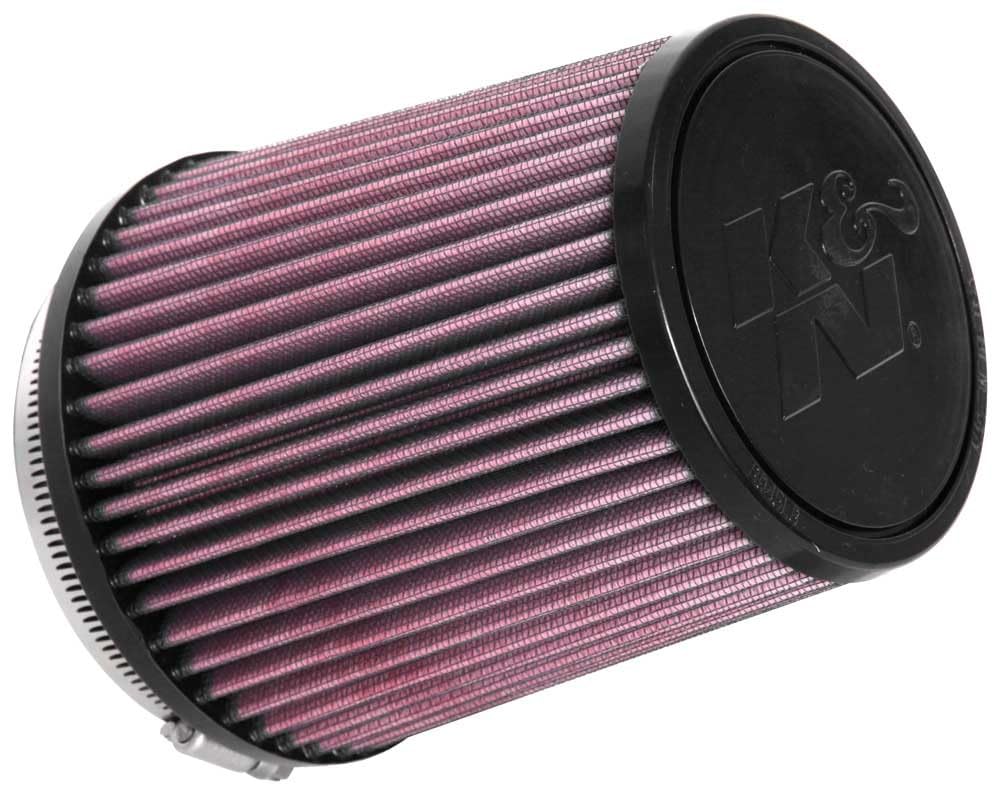 K&N High-Flow Original Lifetime Universal Clamp-On Air Filter: High Performance, Premium, Washable: Flange Diameter: 4 In, Filter Height: 6.0 In,