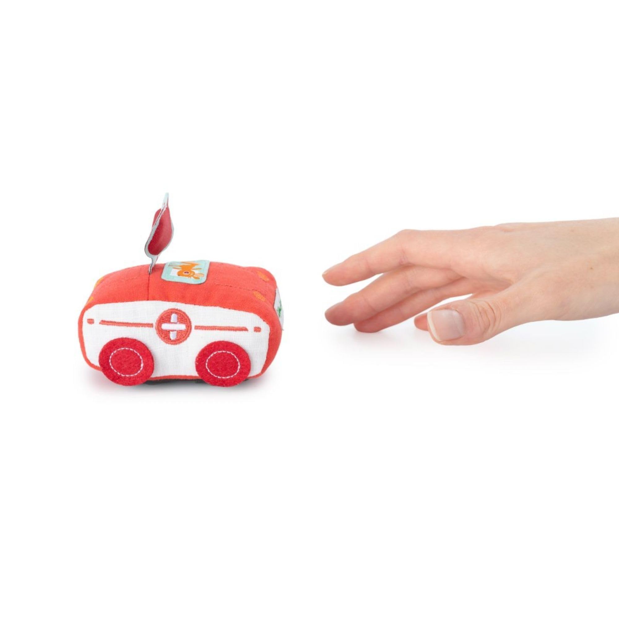 Lilliputiens, Alice the Fox Friction Car, With Music and Textures for Sensory Awakening-Stimulates Motor Skills, Imagination - Image 2