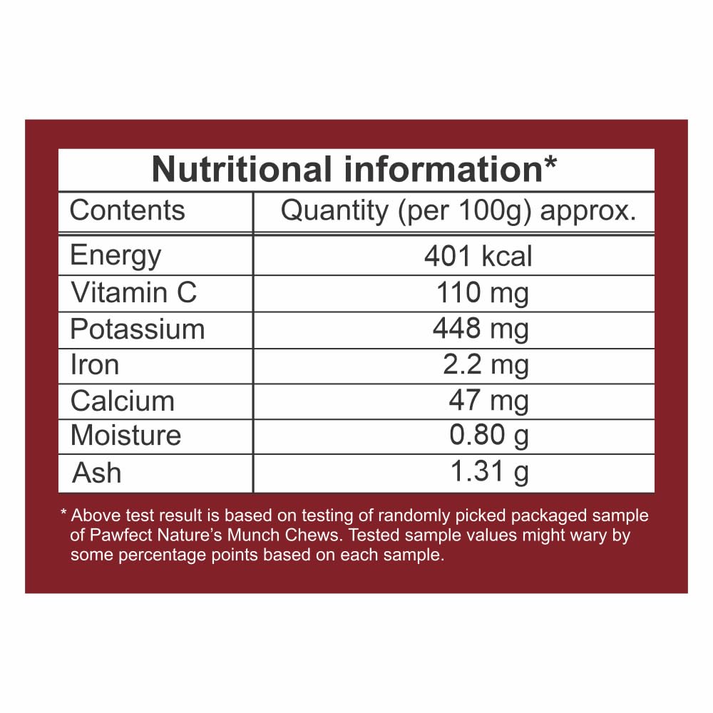 Pawfect Nature's Munch Freeze-Dried Apple Treats for Dogs, Vegan Treats, Immunity & Eyesight Booster, 100% Natural - Image 3