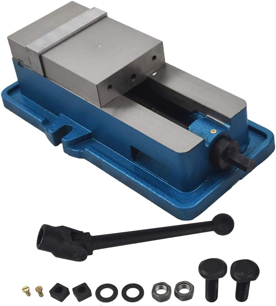 WFLNHB 6 x 6.3" Accuracy Mill Vise without Base Replacement for Milling Shaping and Drilling Machines