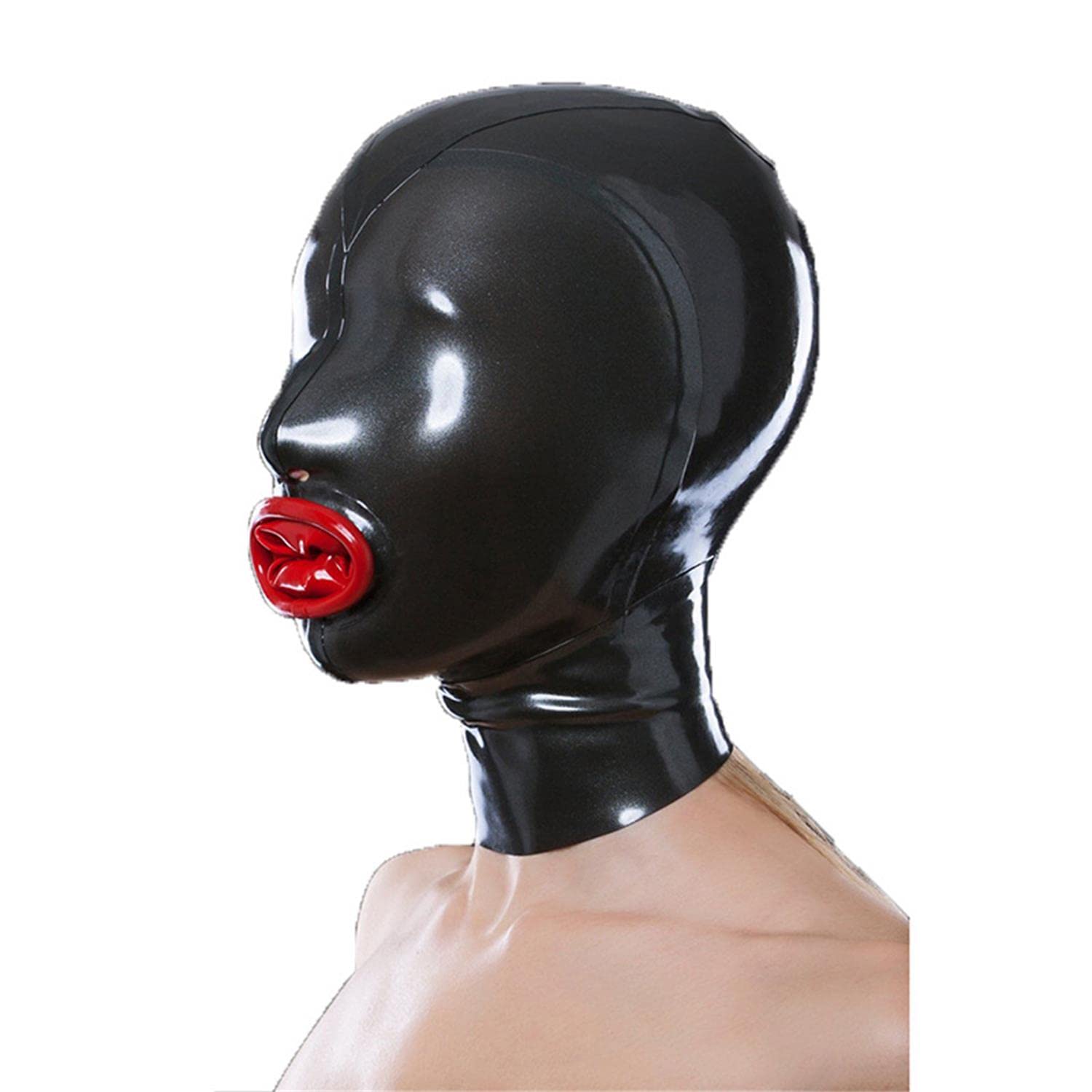 Maschera in gomma Lattice Testa Coperchio Maschere in Latex