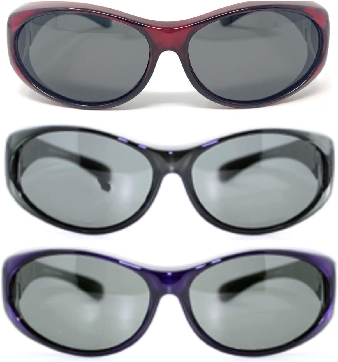 The Overstock Polarized Fit Over Sunglasses, OTG Wear Over Eyeglasses