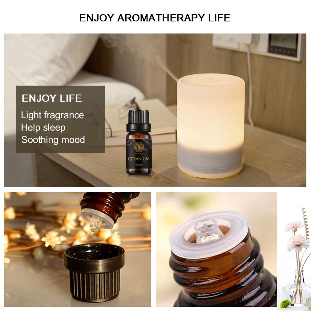 Top 10 Aromatherapie Myrrhe ätherisches Öl Set für Diffusor-Vanille,Ylang Ylang,Patchouli Öle..., 100% reine Clary Salbei ätherisches Öl, Ingwer ätherische Öle für Luftbefeuchter