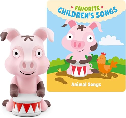Tonies Canciones favoritas para niños: canciones de animales, figura de juguete de audio