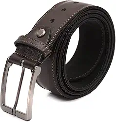 Cinto Masculino Couro Legítimo Social Extra Macio Premium Largo Ajustável