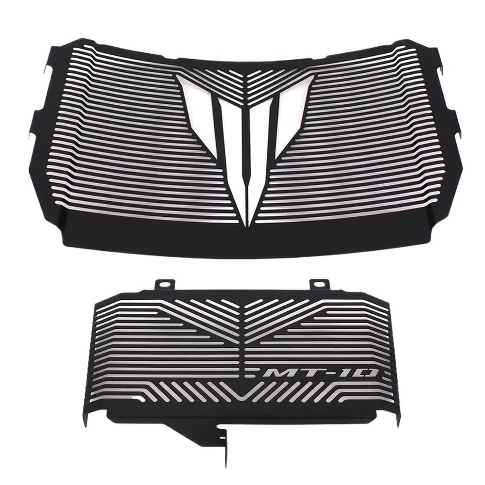 Accessoires de moto noirs protection radiateur MT10 2016-2018