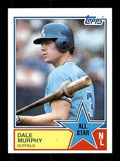 1983 Topps Baseball #401 Dale Murphy Atlanta Braves AS Official MLB Trading Card From The Topps Company in Raw (EX or Bett...