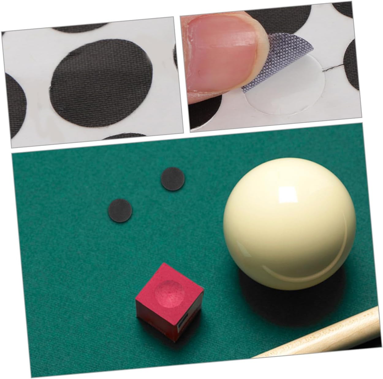 VICASKY Billiard Dot Stickers Snooker Spots Pool Table Accessories Billiard Table Markers Sticker Dots Dot