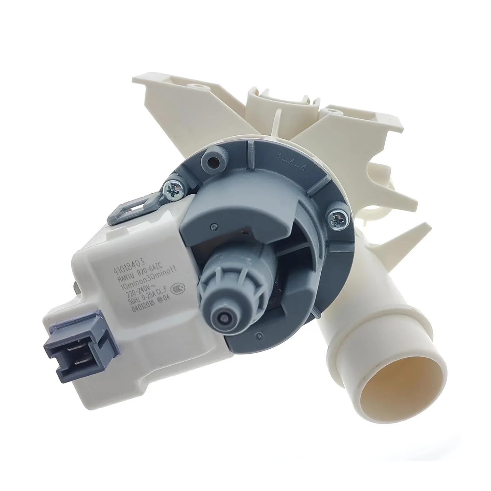 KONGLIE 41018403 Candy & Hoover Washing Machine Drain Pump Motor Assembly B20-6AZC 220~240V