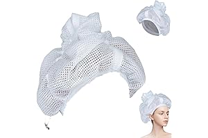 Net Plopping Cap for Drying Curly Hair