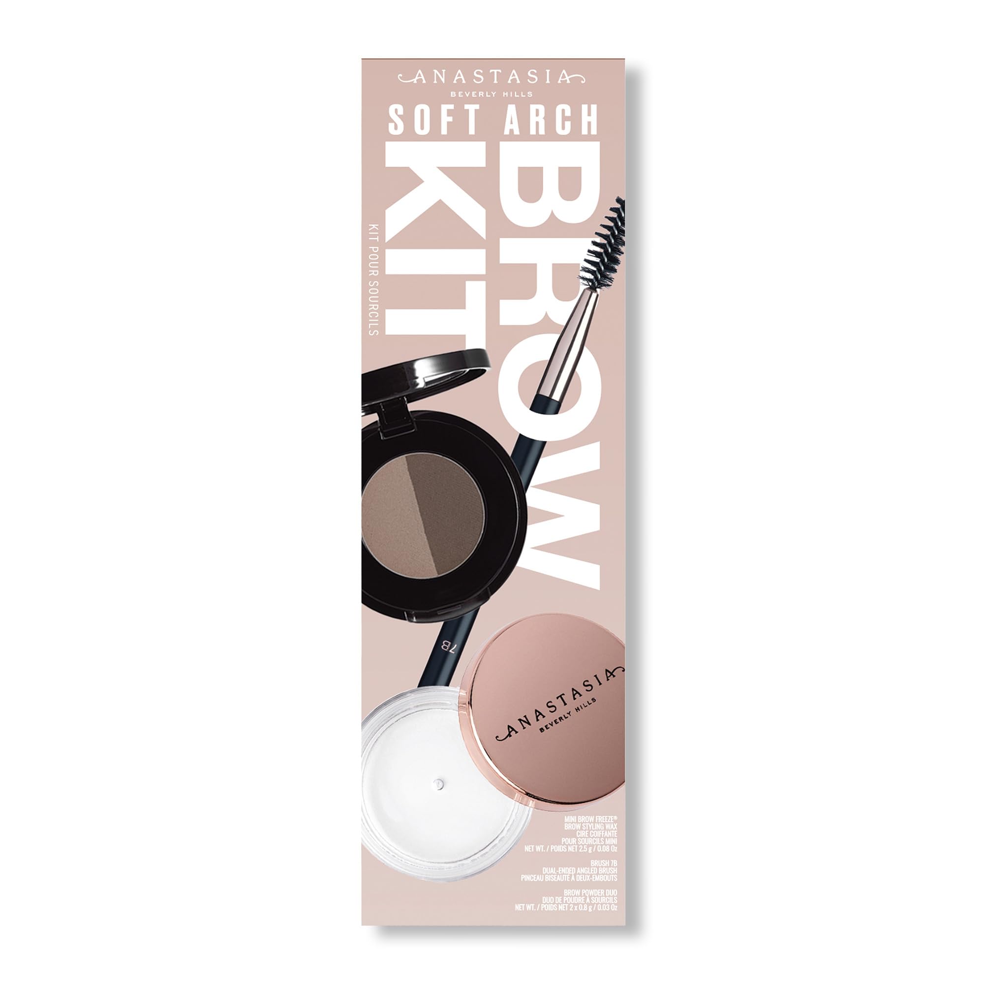 Anastasia Beverly Hills - Kit Soft Arch Brow - Marrone scuro