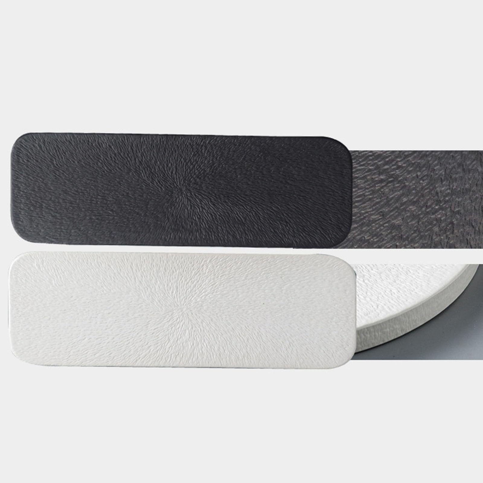 Assiette en céramique pour un usage domestique, idéale pour une présentation rapide et facile en céramique, assiette de présentation de sushis, bol à fruits, bol à goûter