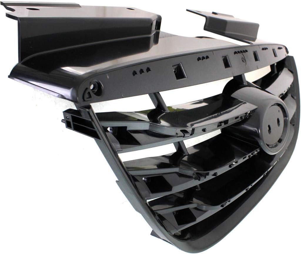 For Hyundai Elantra 2010 Grille | Made Of Plastic | Matte Black | Sedan | Replacement For HY1200159 | 863512H500