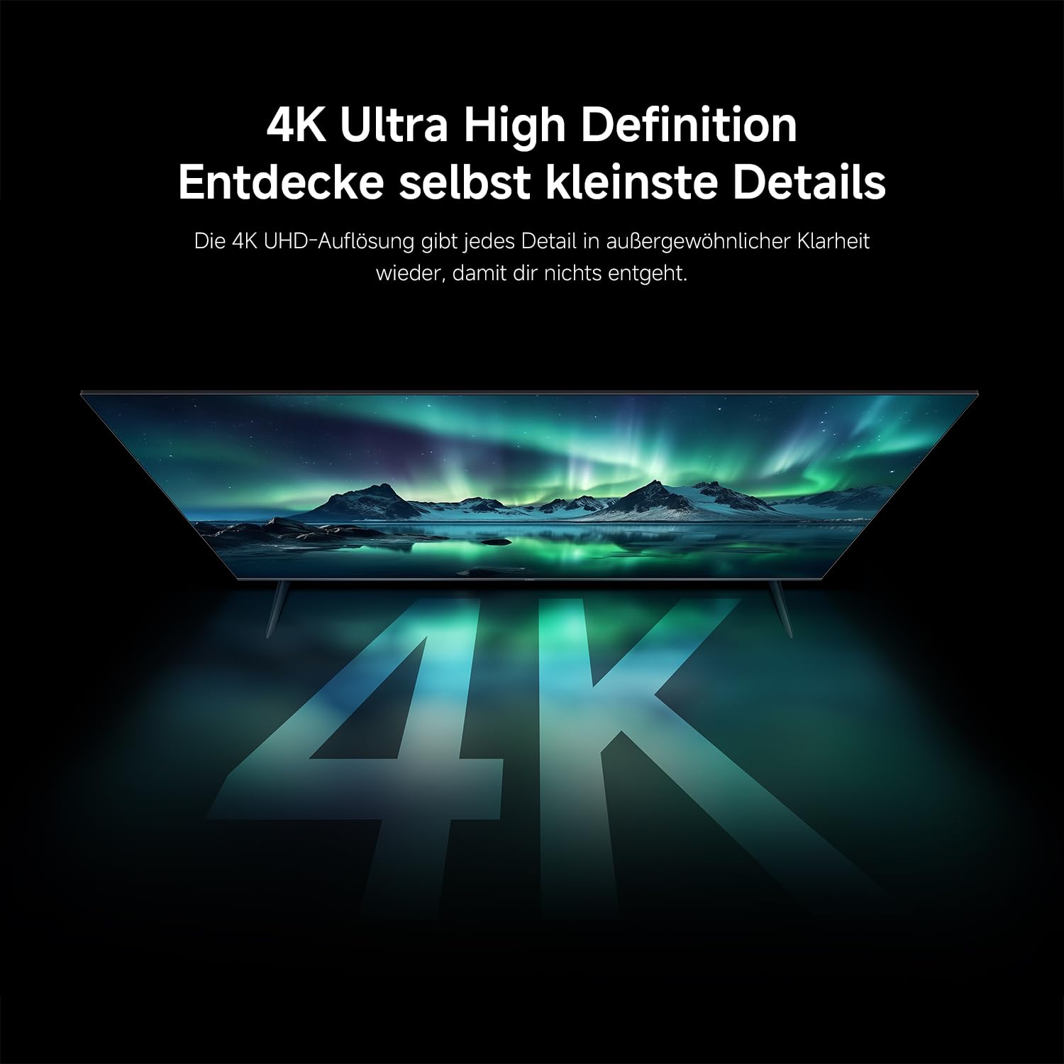 XIAOMI A Pro, 65" (165 cm), 4K UHD QLED, Smart TV, Google TV, Triple Tuner DVB-C/S/S2/T/T2, HDR10+, Game Boost 120Hz, MEMC, Sprachsteuerung mit, 2+8GB, Kompatibel mit Apple Airplay & Google Cast