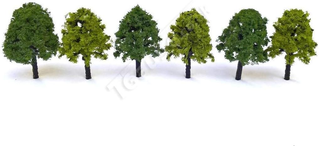 T Gauge Set of 50 Tree Armatures 30mm, A-130K