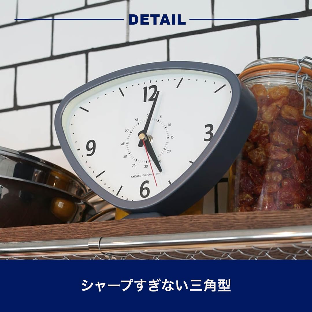 Amazon.co.jp: ダルトン(Dulton) ライナルド クロック グレイ