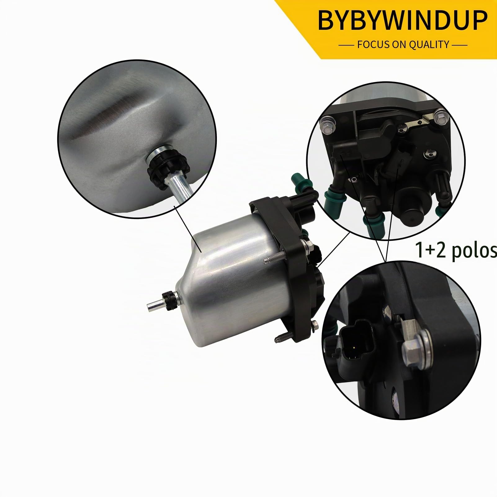 Filtro de combustible compatible con Berlingo C3 II C4 Picasso 207 208 301 308 3008 508 Repuesto para 9809721080 1906.E6