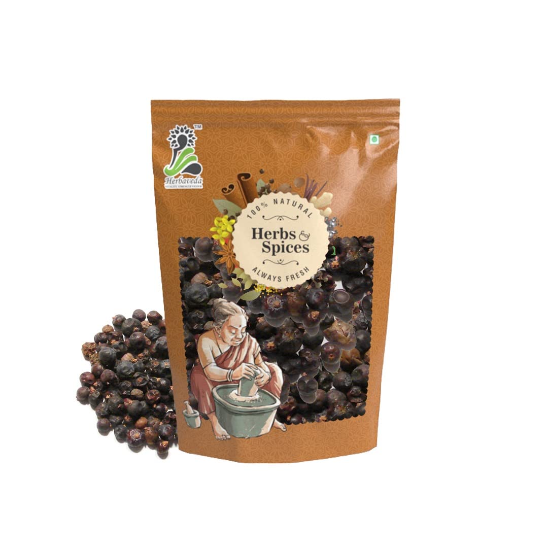 Herbaveda - Dried Juniper Berry 100g | Imported