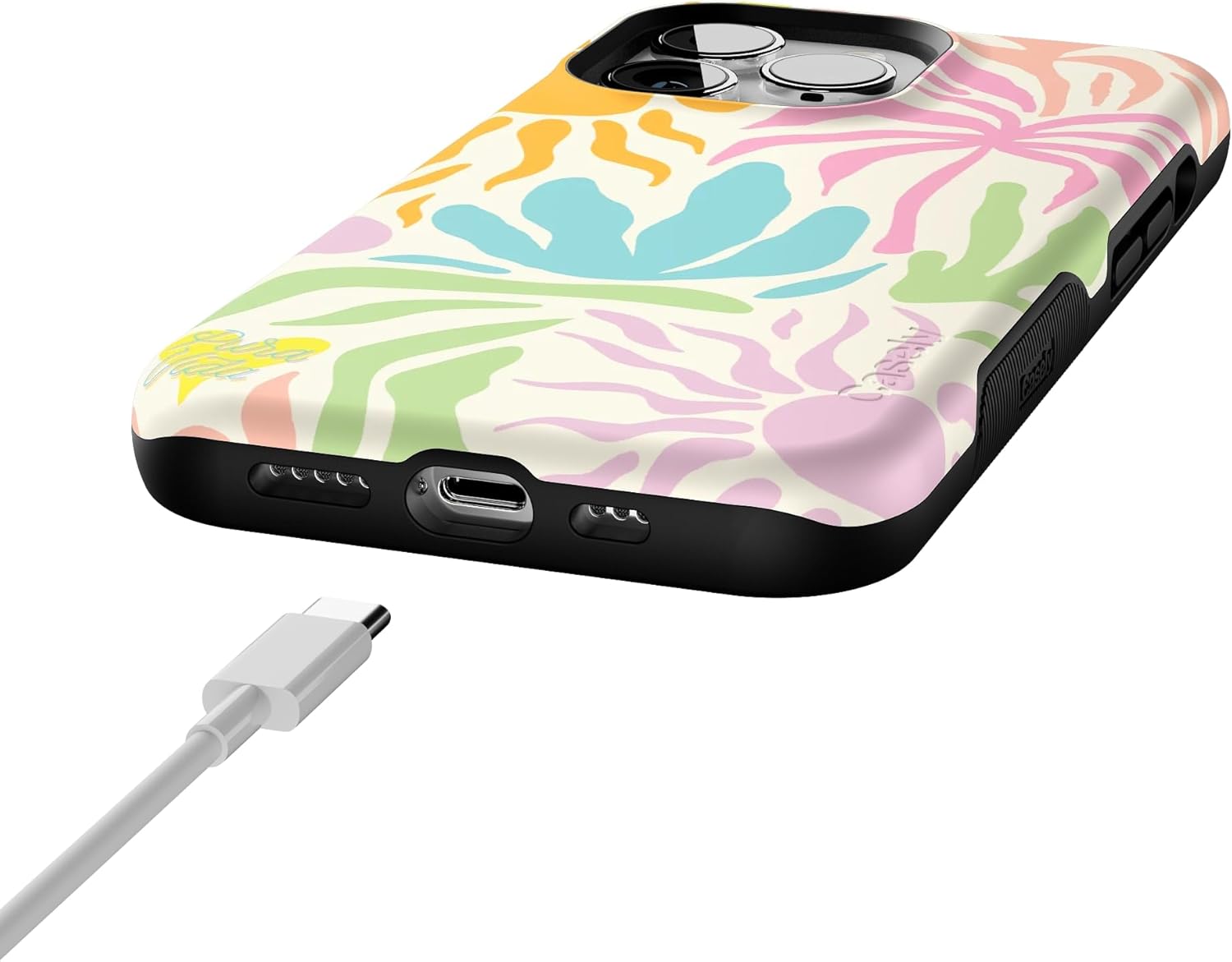 Casely iPhone 13 Pro Case | Pura Vida | Oasis | Bold Protective Design | Compatible with MagSafe