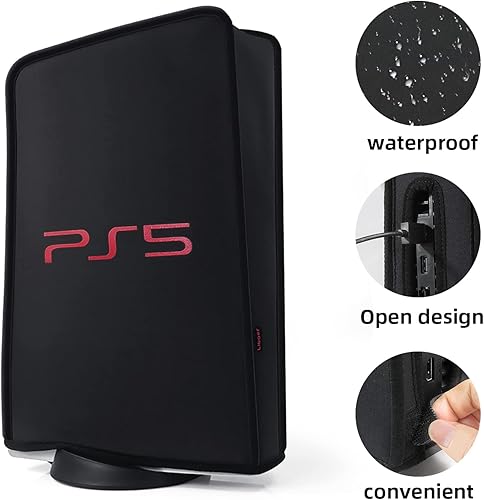Miniatura 4 de pS5 - Cubierta protectora contra el polvo para consola de juegos PS5, lavable, pS5, accesorios para la cubierta contra el polvo, edición digital y