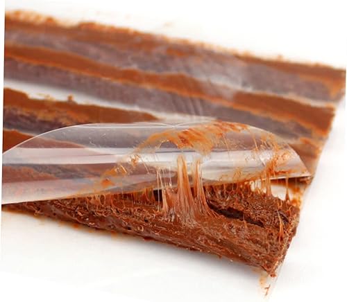 Miniatura 5 de VICASKY 30 piezas de neumáticos planos de pinchazos de motocicleta tira de goma para neumáticos de reparación de neumáticos de automóvil, selladores