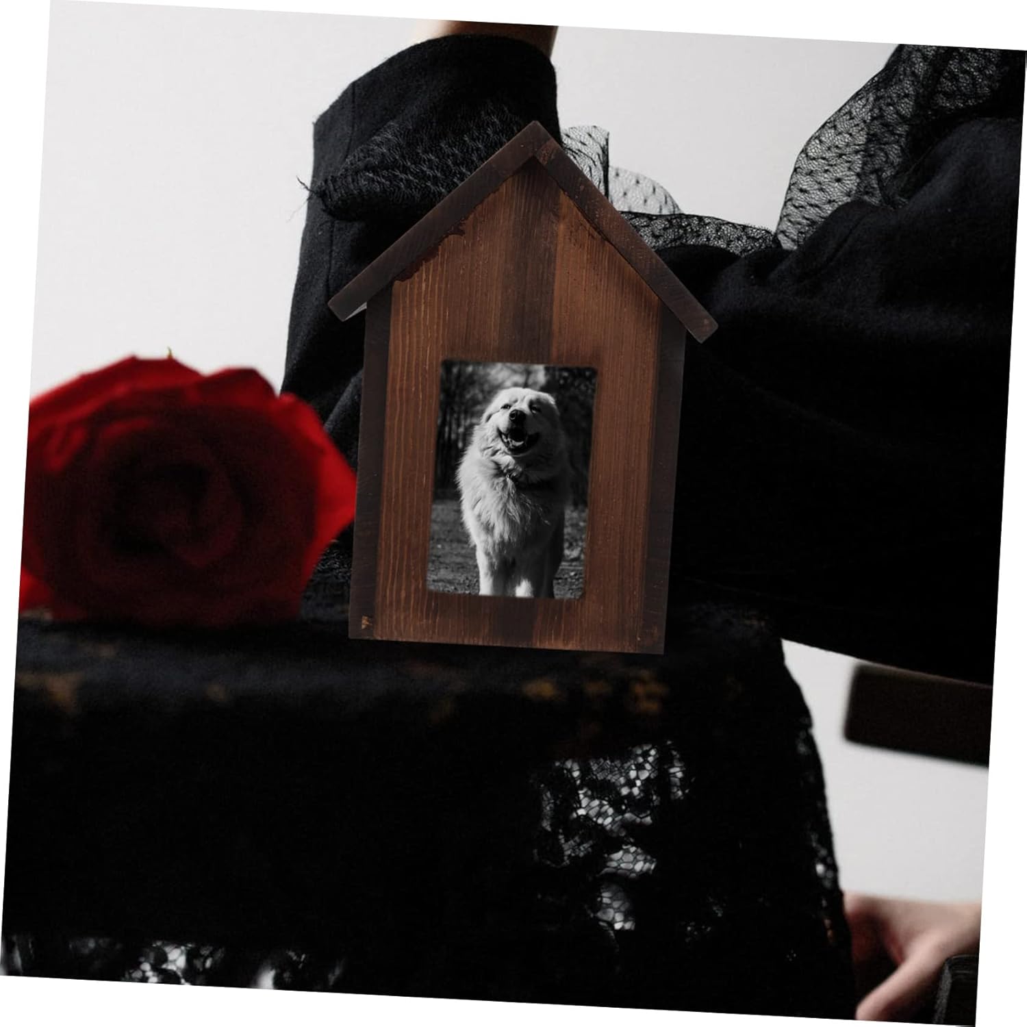 Pet Memorial Keepsake Urn for Dogs and Cats Dog Ash Storage Box Elegant Design for Ashes Memorial Present for Commemorate Your Beloved Pets