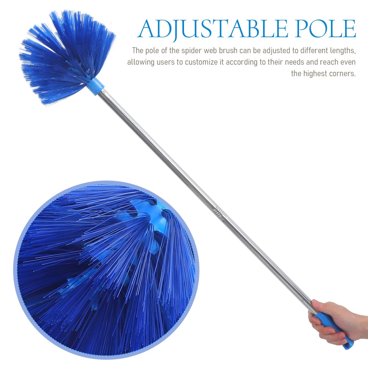 Rouge/Noir 7 mètres TELESCOPIC HYDROCLEANER - VENTEO - Brosse à eau de lavage - Manche télescopique - Brosse avec éponge et raclette - Adaptateur d'an - Gamm vert Rouge/Noir 7 mètres TELESCOPIC HYDROCLEANER - VENTEO - Brosse à eau de lavage - Manche télescopique - Brosse avec éponge et raclette - Adaptateur d'an - Gamm vert