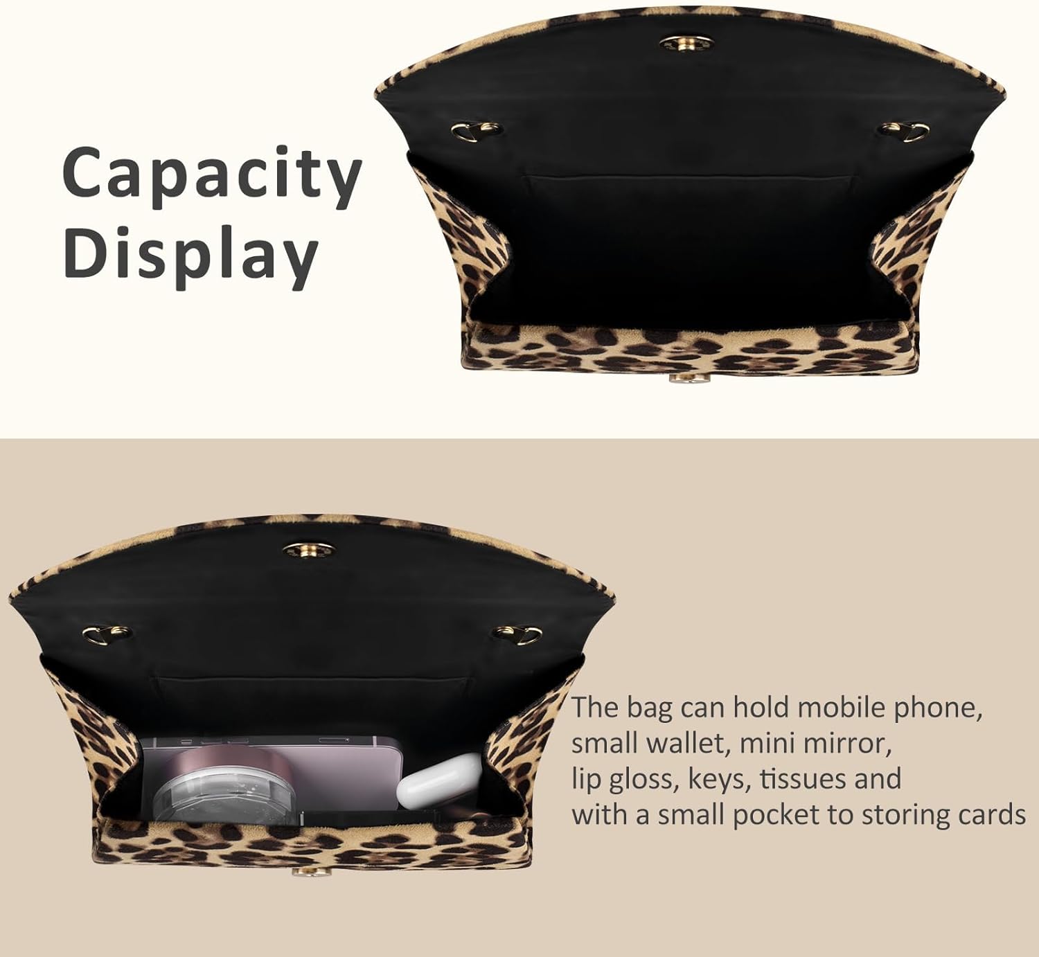 PACETAP Clutch Purses for Women, Handbags with Chain for Women Formal, Evening Bag for Wedding Party Cocktail Prom Dinner - Image 5