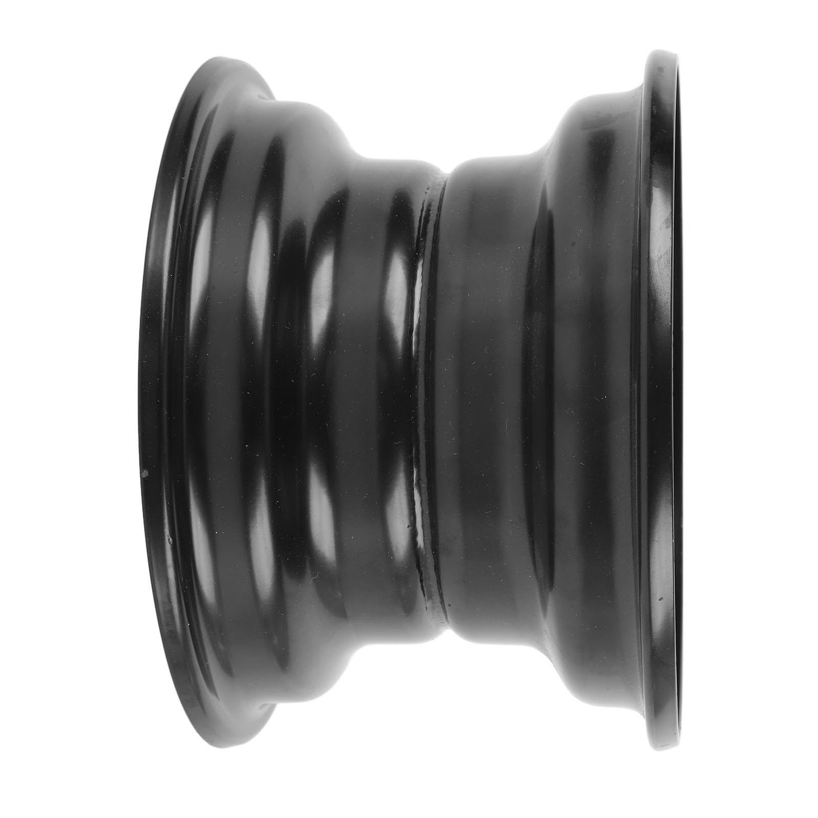 Jantes à 3 trous, jantes de karting en alliage d'aluminium de 6 pouces à 3 trous, traction améliorée, look élégant pour VTT, quads, motos tout-terrain et tondeuses, installation facile, adaptées à