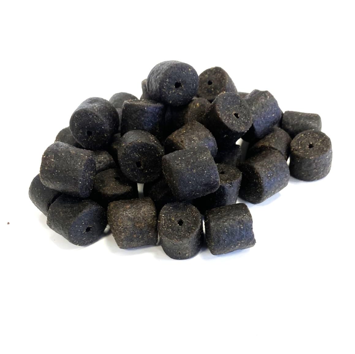 Drilled Halibut Pellets Black 20mm 750g Fishing Bait SMCB