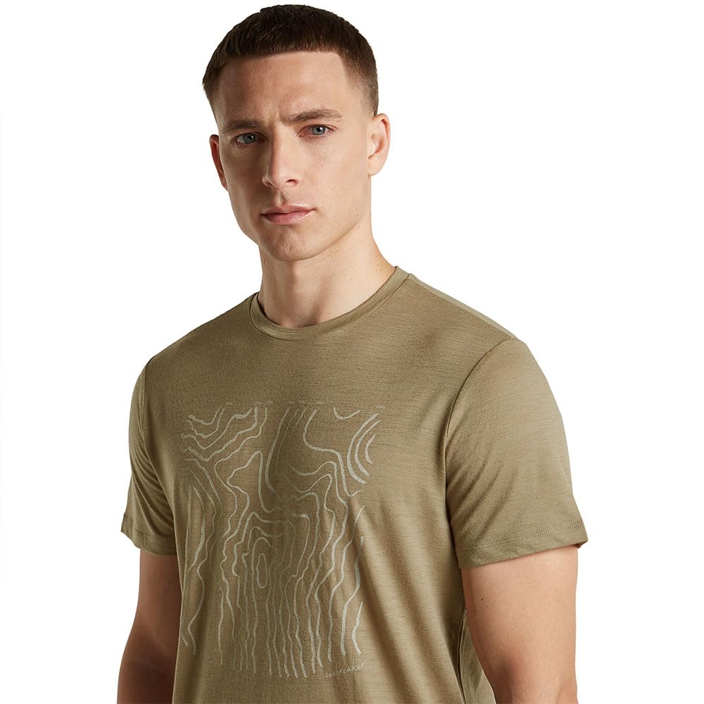 ICEBREAKER 150 Tech Lite Great Heights Short Sleeve T-Shirt M