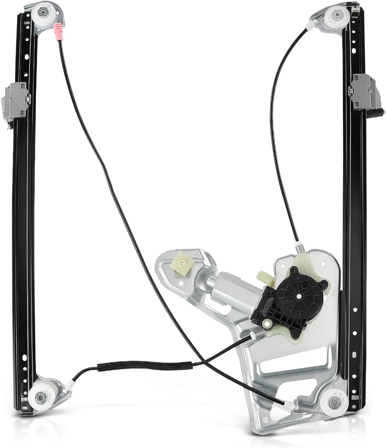 A-Premium Power Window Regulator with Motor Front Driver Side Compatible with Land Rover Range Rover 2003-2012, Replace# CUH000192