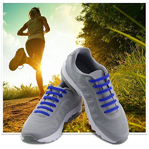 Homar No Tie Shoelaces For Kids And Adults Stretch Silicone Elastic No Tie Shoe Laces #TOP5