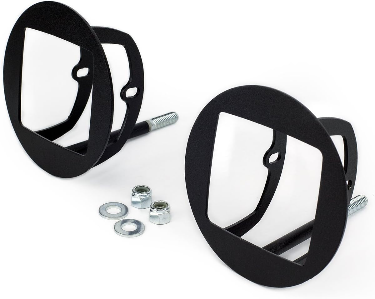 Cali Raised LED Fog Light Pod Replacement Mounting Brackets For 2005-2011 Tacoma