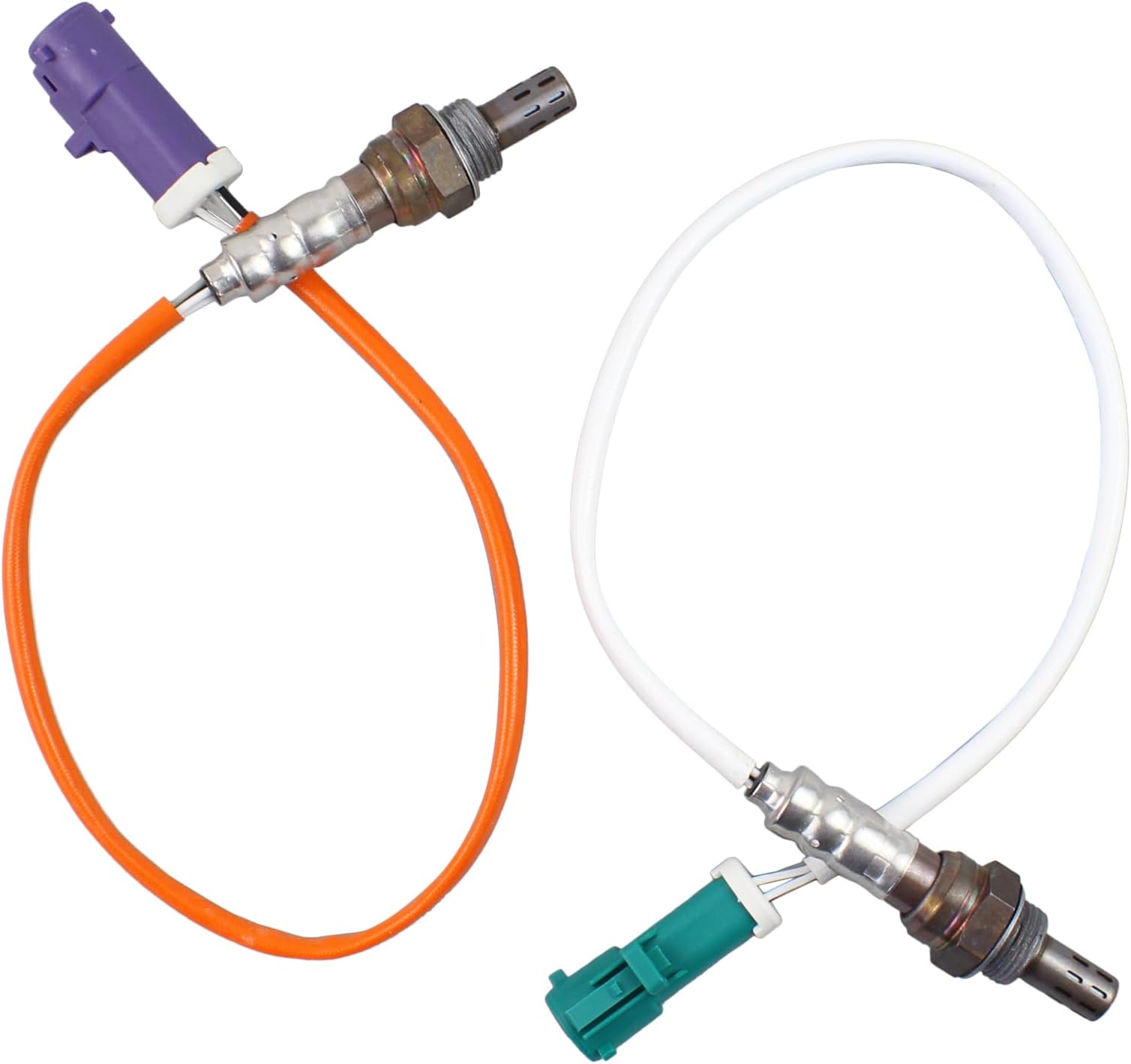 4-Pin Upstream and Downstream Oxygen Sensor Set for Ford Fiesta 1.6L Ti-VCT Engine 2011-2019 O2 Sensor