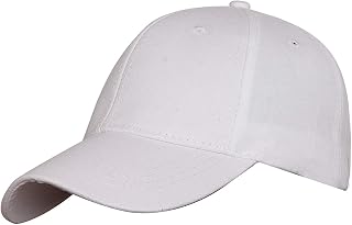 Niue Boy's & Girl's Cotton Adjustable Baseball Cap (White, Free Size) Price In India