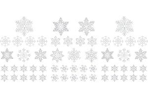 Snowflake Wall Sticker Kids Sticker Books (Multicolor, One Size)