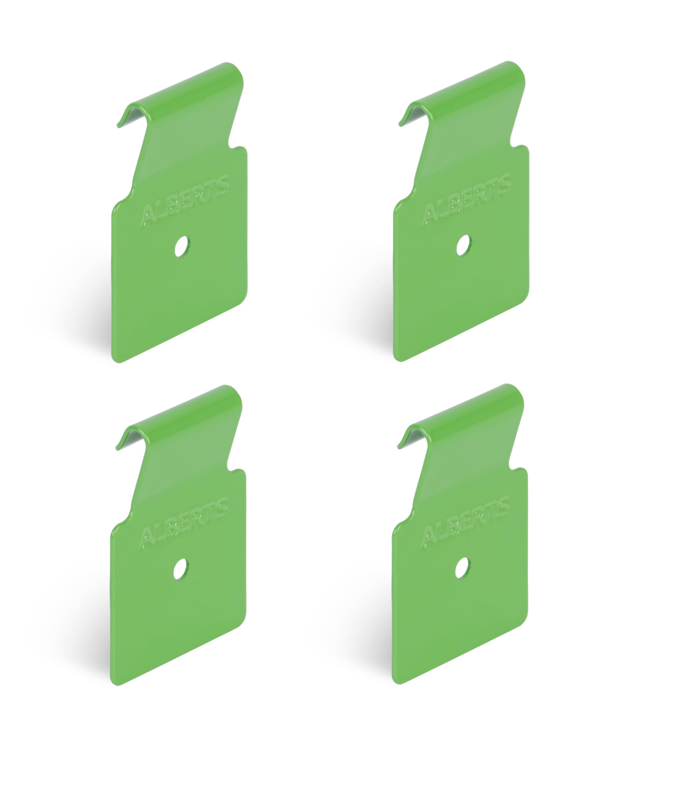 Alberts Dekorhaken für Doppelstabmatten S 4er Set