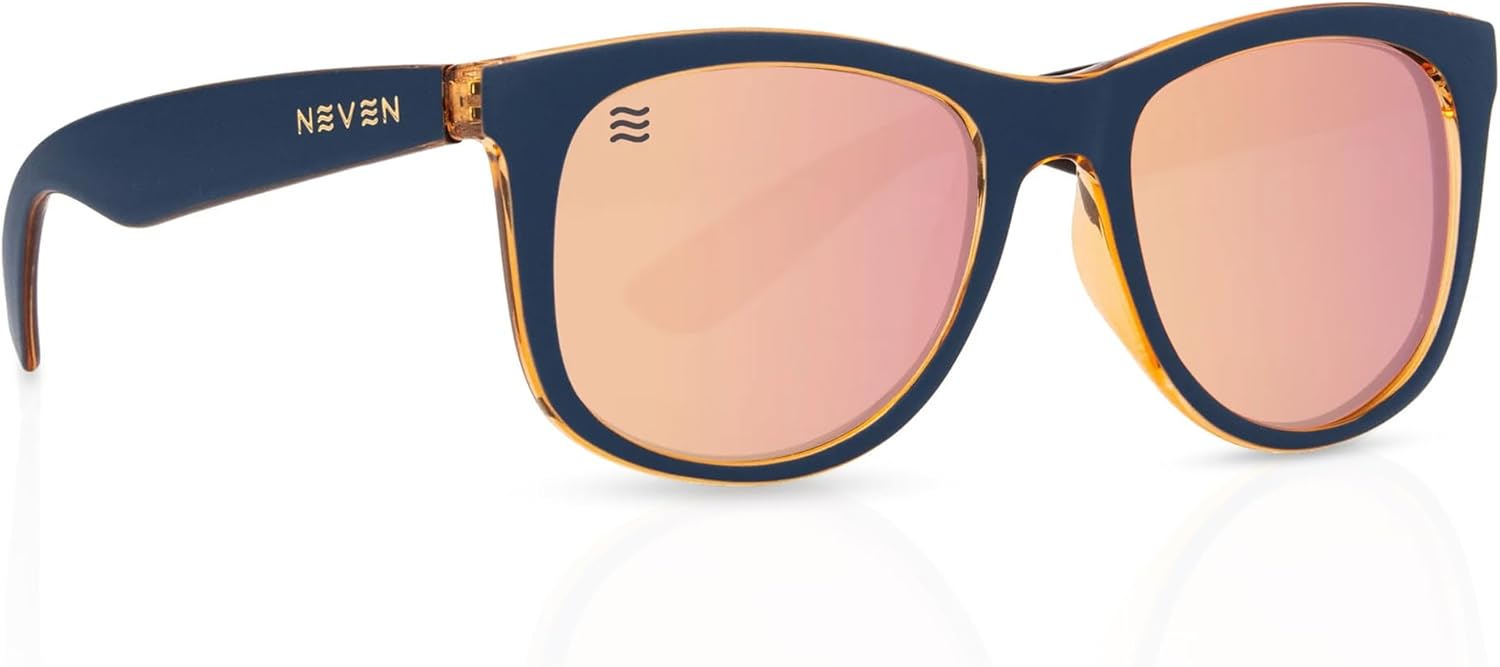 NEVEN Rosco TR90 Polarized Rectangular Sunglasses – UV 400 Sunglasses for Everyday Stunners