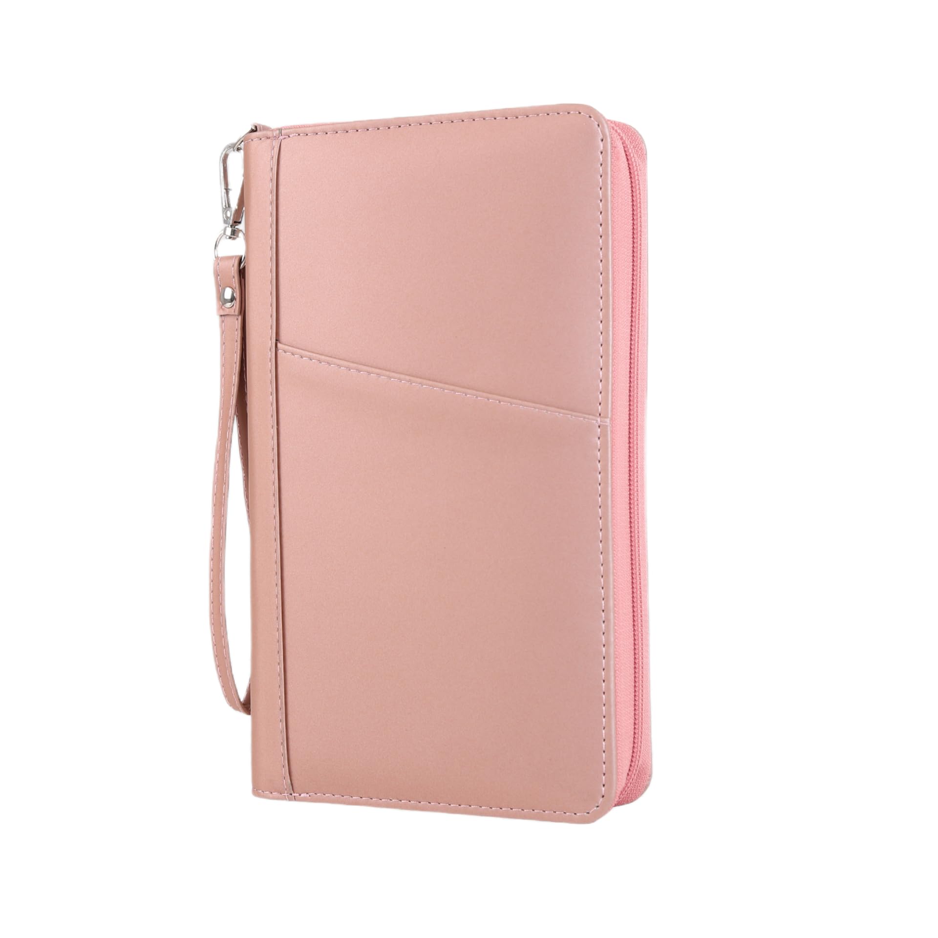 KISSKI.H Olvido Leather Passport Holder Family, Women RFID Blocking Passport Wallet, Travel Essentials Premium Wallets, Waterproof Passport Holders Bag Traveling, Business