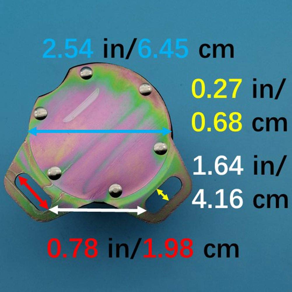 Starter Solenoid Relay Switch Compatible with 684-1241-212 684-1241-212-06 684-1241-012 Hydraulic Rv Grid Heater Lawn and Garden Applications 12V Power Seal Copper Contact 4 Terminals Z427