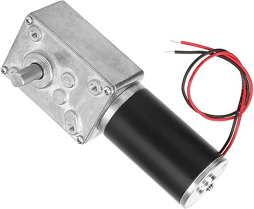 Miniatura 7 de Motor de alta CC Motor de engranajes de 12 V, motor de 12 V, alta velocidad de torsión que reduce el motor eléctrico, motor de engranaje reversible,