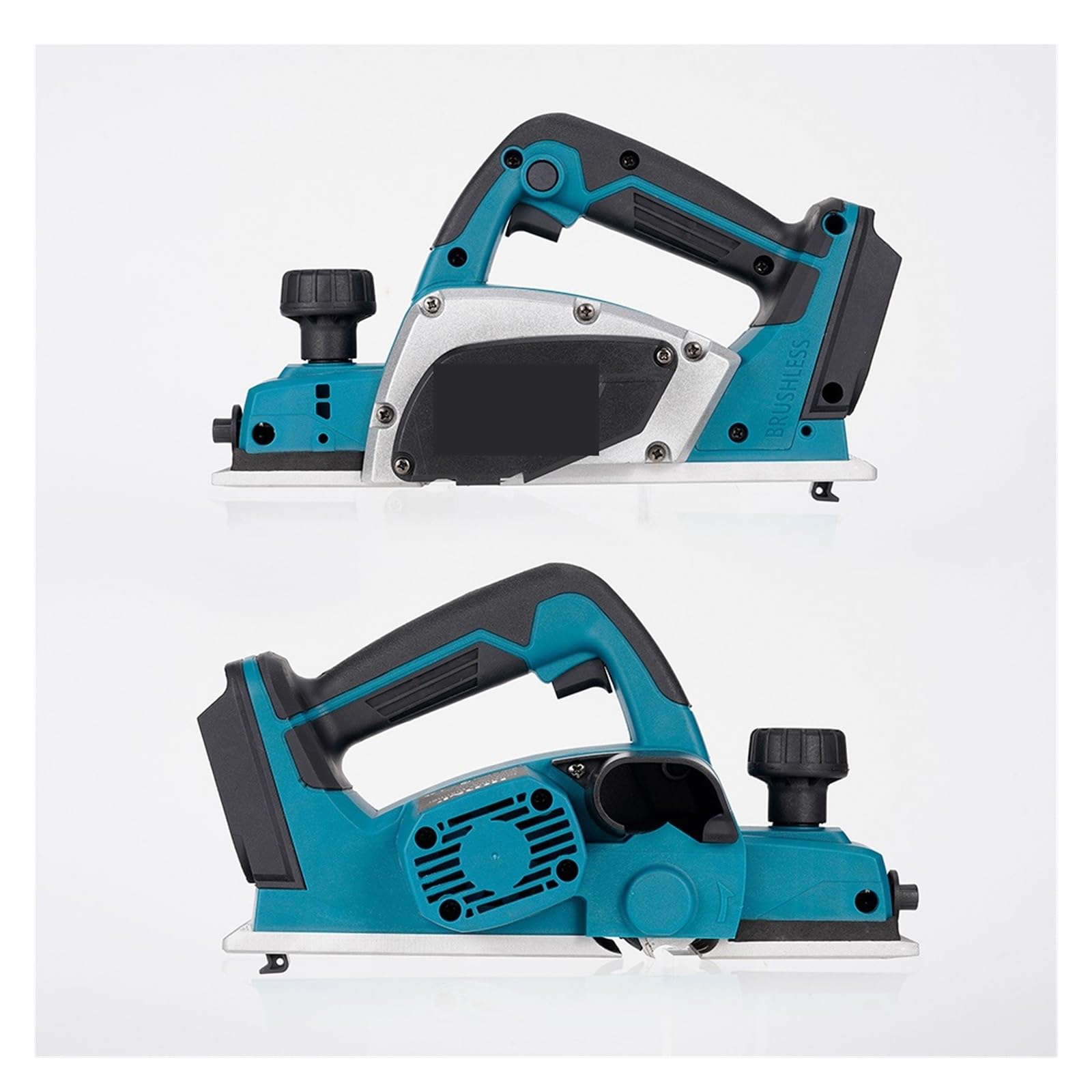 LNHHG 15000RPM Brushless Electric Planer Cordless Handheld Wood Planing Machine Cutting Tool Milling Engraving