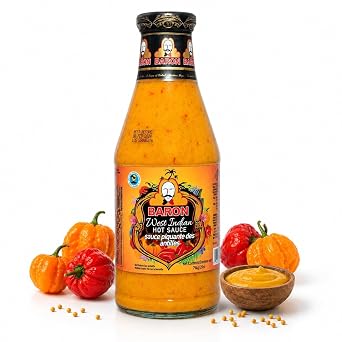 Baron West Indian Hot Sauce - 28 fl.oz