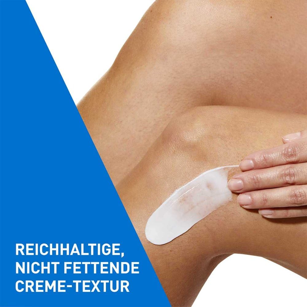 Crema Idratante CeraVe per Pelli da Secche a Molto Secche con Ceramidi e Acido Ialuronico - Flacone da 473 ml