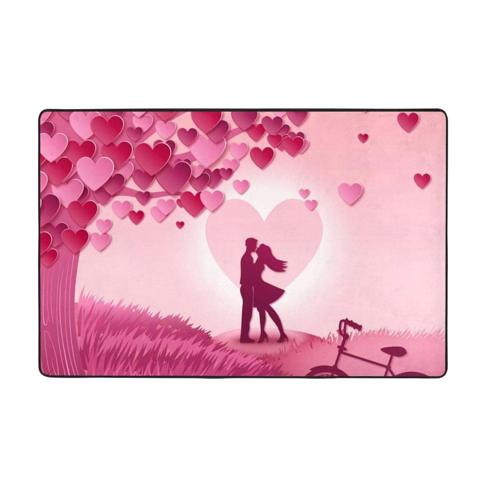 Tapis de chambre imprimé Boyfriend Love pour réveil doux