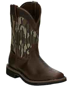 Amazon.com: Justin Men's Trekker Waterproof Western Work