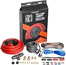 TOPSTRONGGEAR 4ga Amp Kit - 4 Gauge AWG Amplifier Wiring Kit for Car Subwoofers Speakers Audio System, Complete Amp Installation Kit with 20ft Power Ground Cable, RCA Cables, Fuse Holder, Speaker Wire