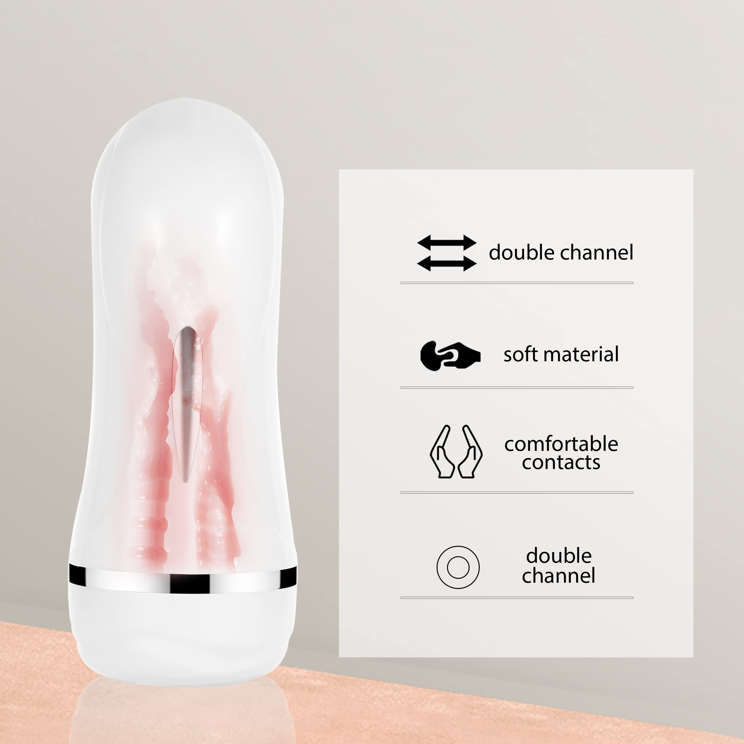 Ḿáṣcṵliṅò 3D Ṿaginā Ṣēxtòyse portátil Con música Portátil imperméable Muñecas Sexuàle Adulto cṑnsṑlậdor 2-1 double canal Ḙróticòṡ para Párējá Ṣēxúáleṣ Juguetês Sexuàles Muñeca Sexuàles