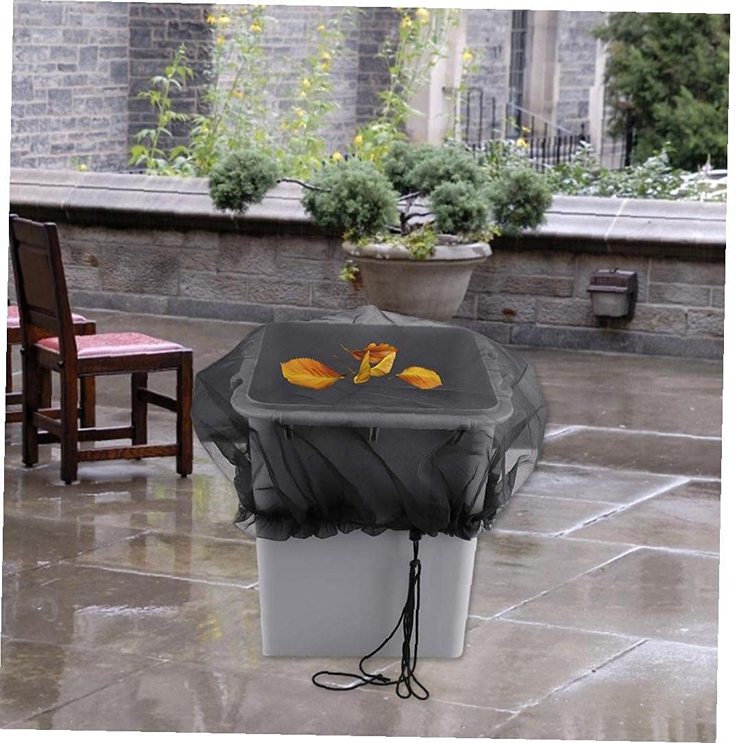 Regolabile Rain Barrel Net Mesh Cover Weather Water Butt